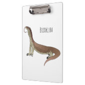 Monitor lizard cartoon illustration クリップボード (左)