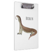 Monitor lizard cartoon illustration クリップボード (右)