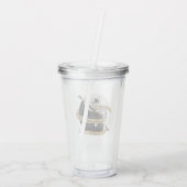 Monk Dice Design アクリルタンブラー (裏面)