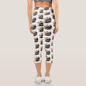 Monk Dice Design カプリレギンス (裏面)