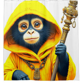 Monkey シャワーカーテン