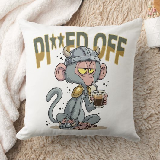 Monkey_1 クッション (ブランケット)