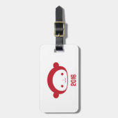 Monkey 2016ラゲージタグの年 ラゲッジタグ (正面縦)