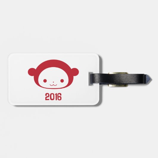 Monkey 2016ラゲージタグの年 ラゲッジタグ (裏面横)