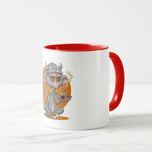 Monkey_2 マグカップ (正面右)