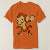 Monkey Animal Ape Funny Dabbing Monkey  Tシャツ (デザイン正面)