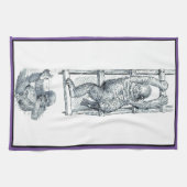 Monkey Around Young Gorilla Kitchen Towel キッチンタオル (横)