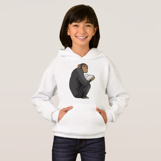 Monkey as おたくwith Book (正面フル)