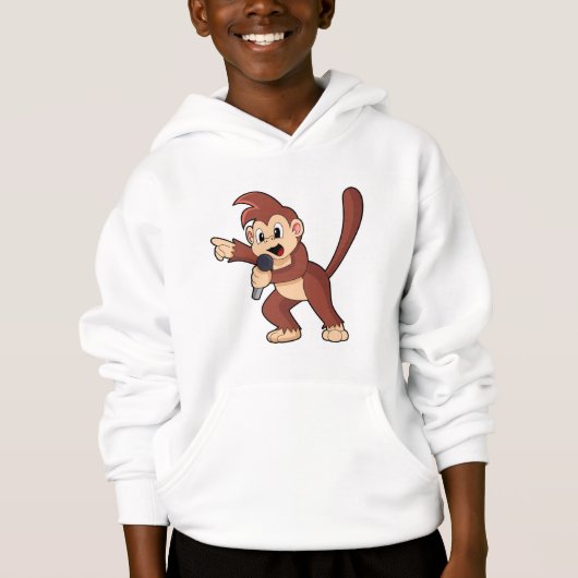 Monkey as Singer with Microphone.PNG (正面)