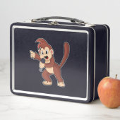 Monkey as Singer with Microphone.PNG メタルランチボックス (インサイチュ)