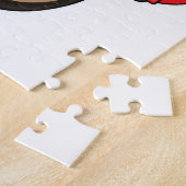 Monkey at Music with Headphone ジグソーパズル (側面)