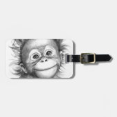Monkey - Baby Orang outan 2016 G-121 ラゲッジタグ (正面横)