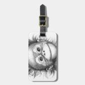 Monkey - Baby Orang outan 2016 G-121 ラゲッジタグ (正面縦)