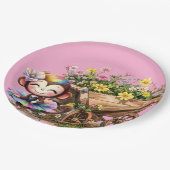 Monkey Ballerina ペーパープレート (アングル)