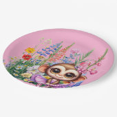 Monkey Ballerina ペーパープレート (アングル)