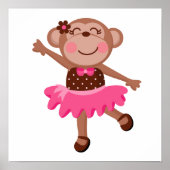Monkey Ballerina ポスター (正面)