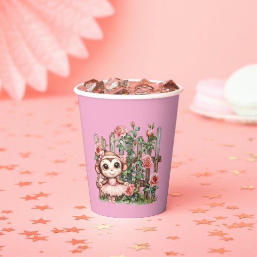 Monkey Ballerina 紙コップ (インサイチュ)