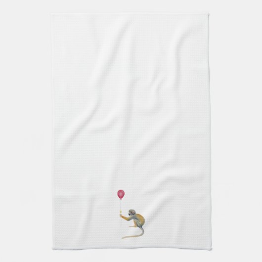 Monkey Ballon Party キッチンタオル (縦)