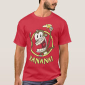 Monkey Banana funny Tシャツ (正面)