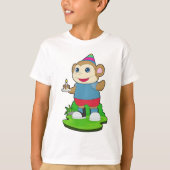 Monkey Birthday Cake Tシャツ (正面)