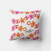 Monkey Business Pillow クッション (裏面)