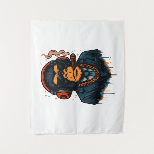 Monkey Business - The Boss of Monkey Classic タペストリー (正面)