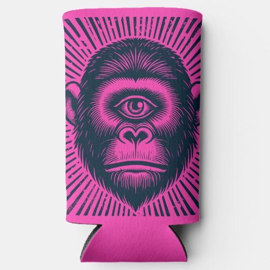 Monkey Cult スリム缶クーラー (正面)