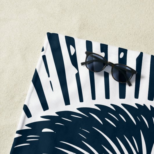 Monkey Cult ビーチタオル (インサイチュ)