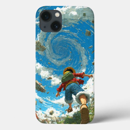 Monkey D. Luffy: Sky Island Adventure Art Case-Mate iPhoneケース (裏面)