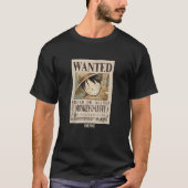 Monkey D. Luffy Wanted Poster: 1.5 Billion Berries Tシャツ (正面)