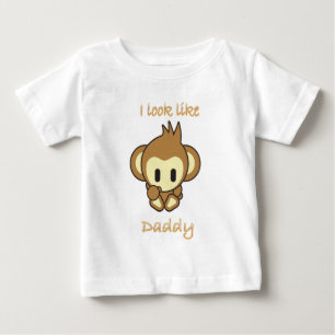 Monkey.daddy ベビーTシャツ