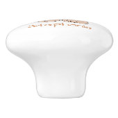 Monkey Design Personalised セラミックノブ (側面)