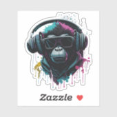 Monkey dj シール (シート)