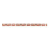 Monkey emoji サテンリボン (正面)