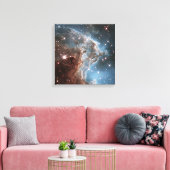 Monkey Head Nebula  キャンバスプリント (インサイチュ (リビング))