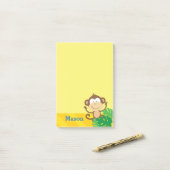 Monkey in the Jungle パーソナライズされた Post-it Notes ポストイット (デスク上)