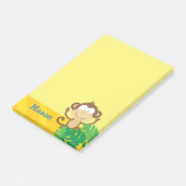 Monkey in the Jungle パーソナライズされた Post-it Notes ポストイット (アングル)