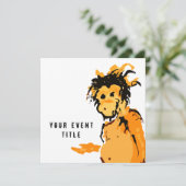 monkey ink 招待状 (スタンド正面)