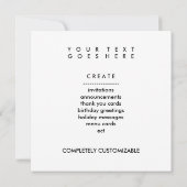 monkey ink 招待状 (裏面)