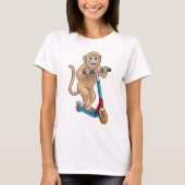 Monkey Kick Scooter Tシャツ (正面)
