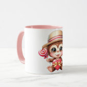 Monkey love Mug マグカップ (正面左)