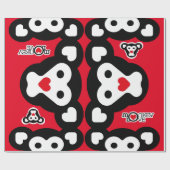 MONKEY LOVE SPECIAL by Masanser ラッピングペーパー (フラット)