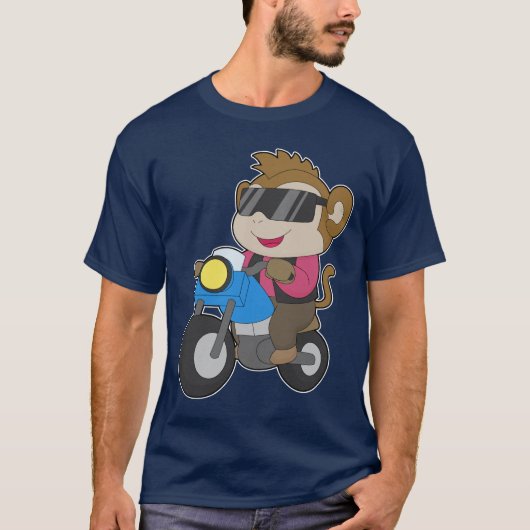 Monkey Motorcycle Tシャツ (正面)