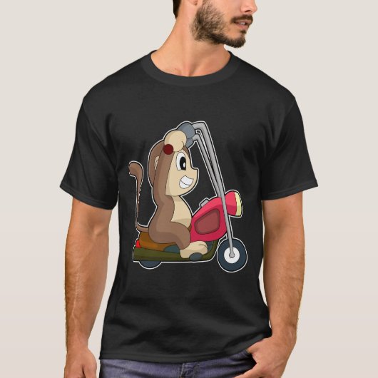 Monkey Motorcycle Tシャツ (正面)
