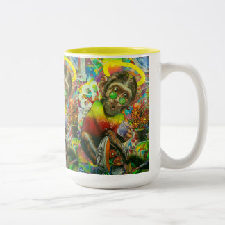 monkey mug ツートーンマグカップ