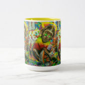 monkey mug ツートーンマグカップ (中央)