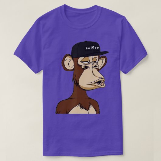 Monkey NFTs Novelty  Sarcastic Funny  - 1  Tシャツ (デザイン正面)