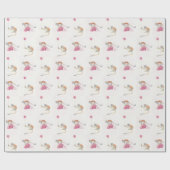 Monkey Party Birthday Cadeaupapier II ラッピングペーパー (フラット)