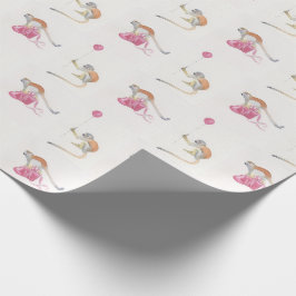 Monkey Party Birthday Cadeaupapier II ラッピングペーパー