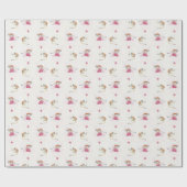 Monkey Party Birthday Gift Wrap 1,8m ラッピングペーパー (フラット)